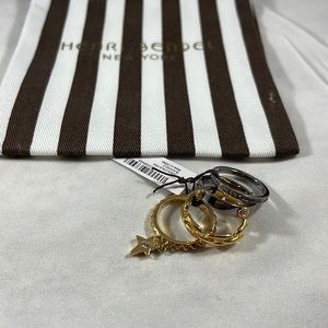 New! Henri Bendel Lenox Stack Ring (size 7)